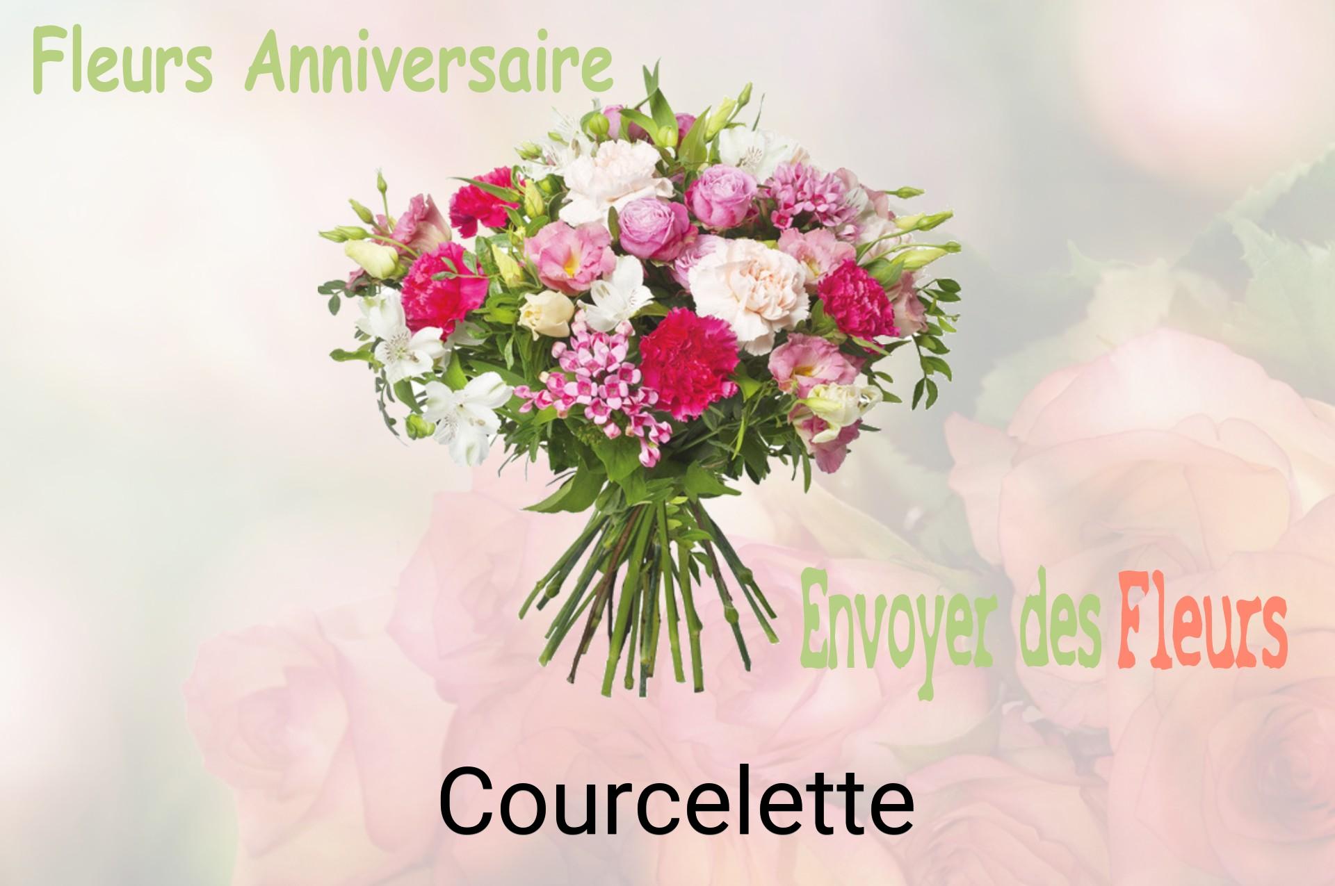 Bouquet de fleurs d’anniversaire livré à Courcelette