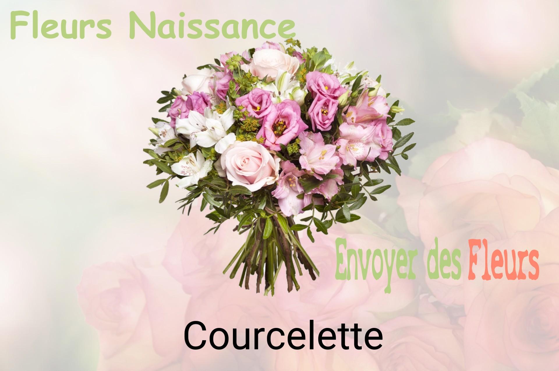 Bouquet de fleurs de naissance livré à Courcelette